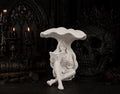 Fairy Reading Figurine, Mushroom Decor Statue, Gothic Book Nook