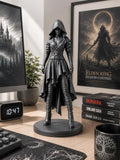 Dark Fantasy Assassin Statue, Elden Ring Inspired Collectible, Gothic RPG Decor