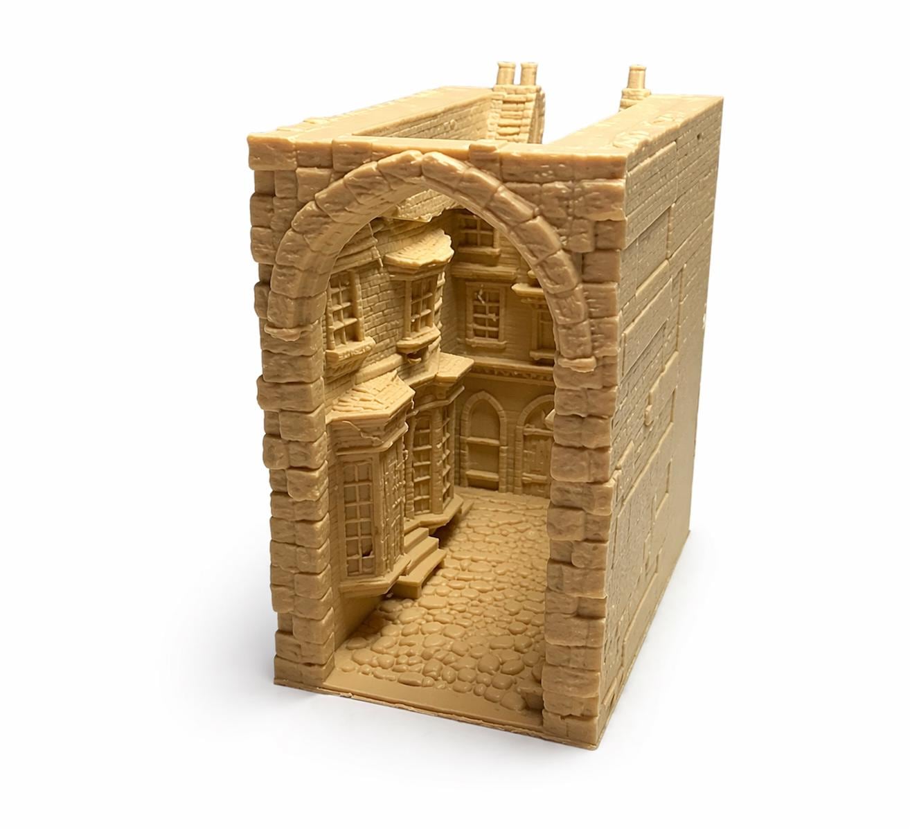 Wizard Alley Book Nook, Bookshelf Insert
