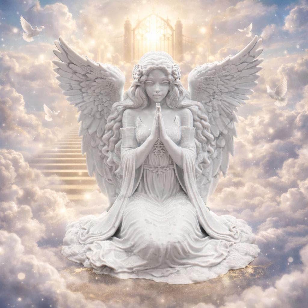 Guardian Angel Statue