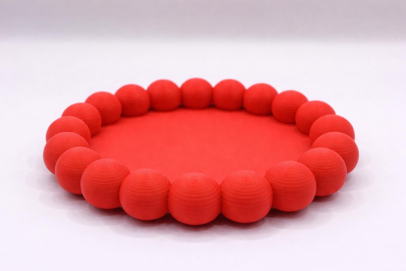 Beaded Jewelry Tray, Modern Vanity Organizer, Minimalist Trinket Dish