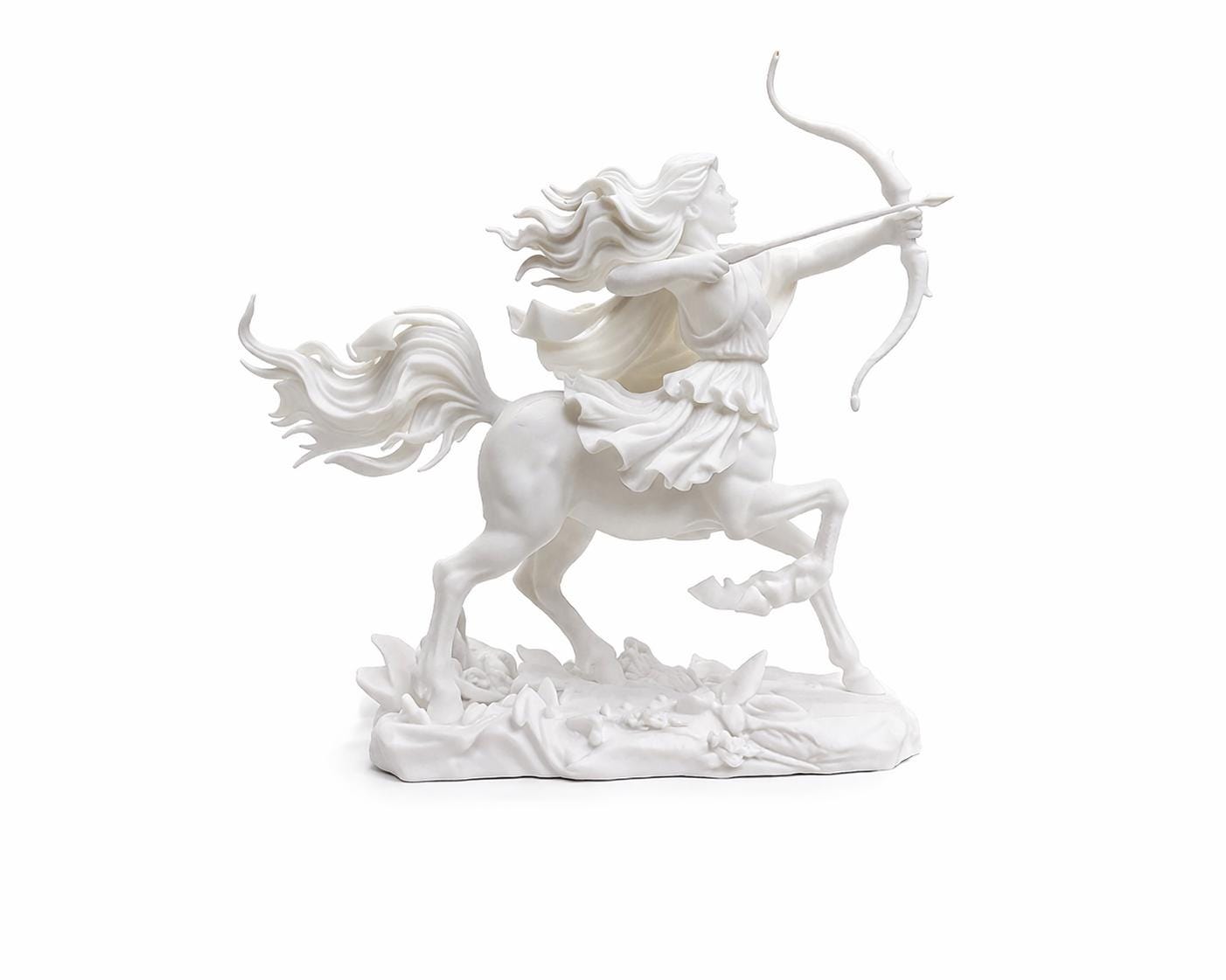 Sagittarius Zodiac Sculpture, Centaur Archer Statue