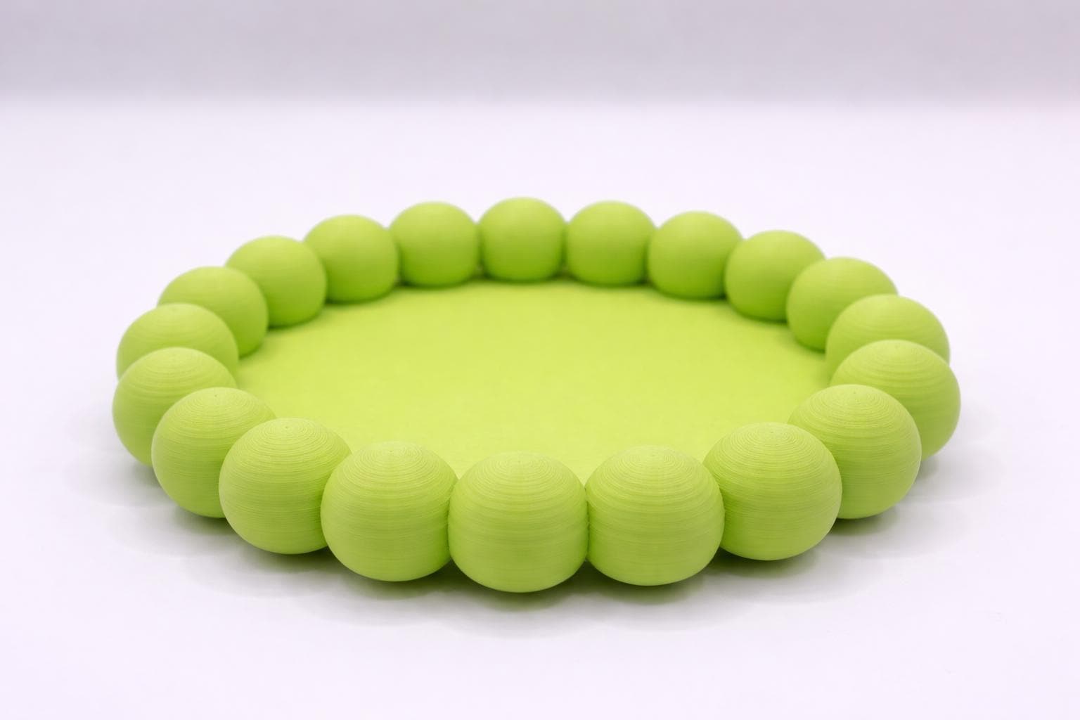 Beaded Jewelry Tray, Modern Vanity Organizer, Minimalist Trinket Dish