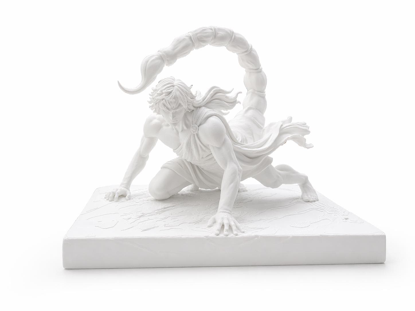 Scorpio Zodiac Sculpture, Mystical Figurine, Gothic Spiritual Art