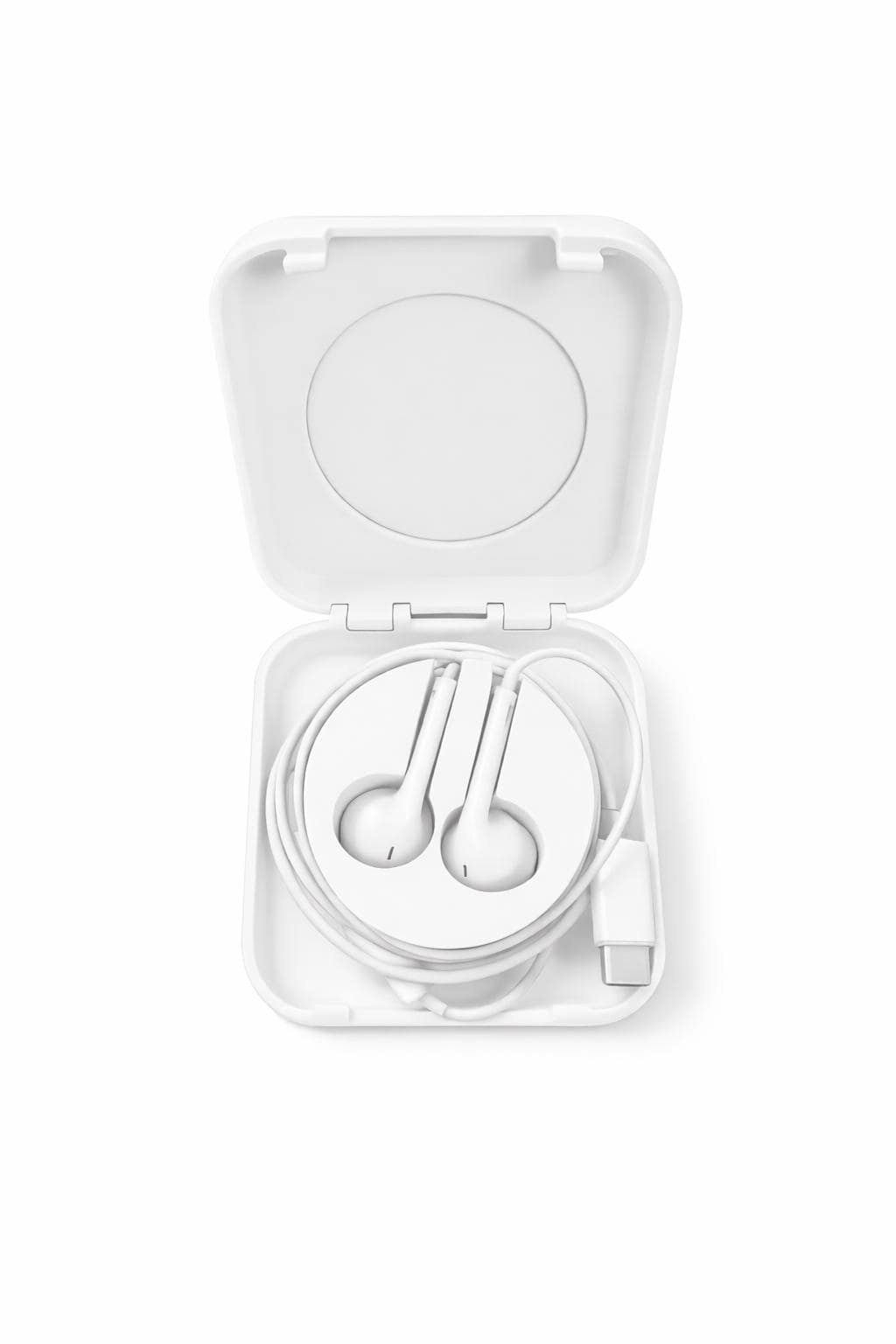 Compact Earpod Case, Tangle-Free Wired Earphone Holder, Travel Organizer