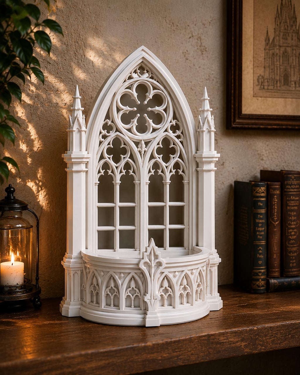 Gothic Altar Bowl, Crystal Holder, Planter, Witchy Home Decor, Key Organizer