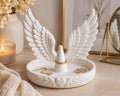 Angel Wing Ring Dish, Jewelry Holder Tray, Guardian Angel Decor — photo 3