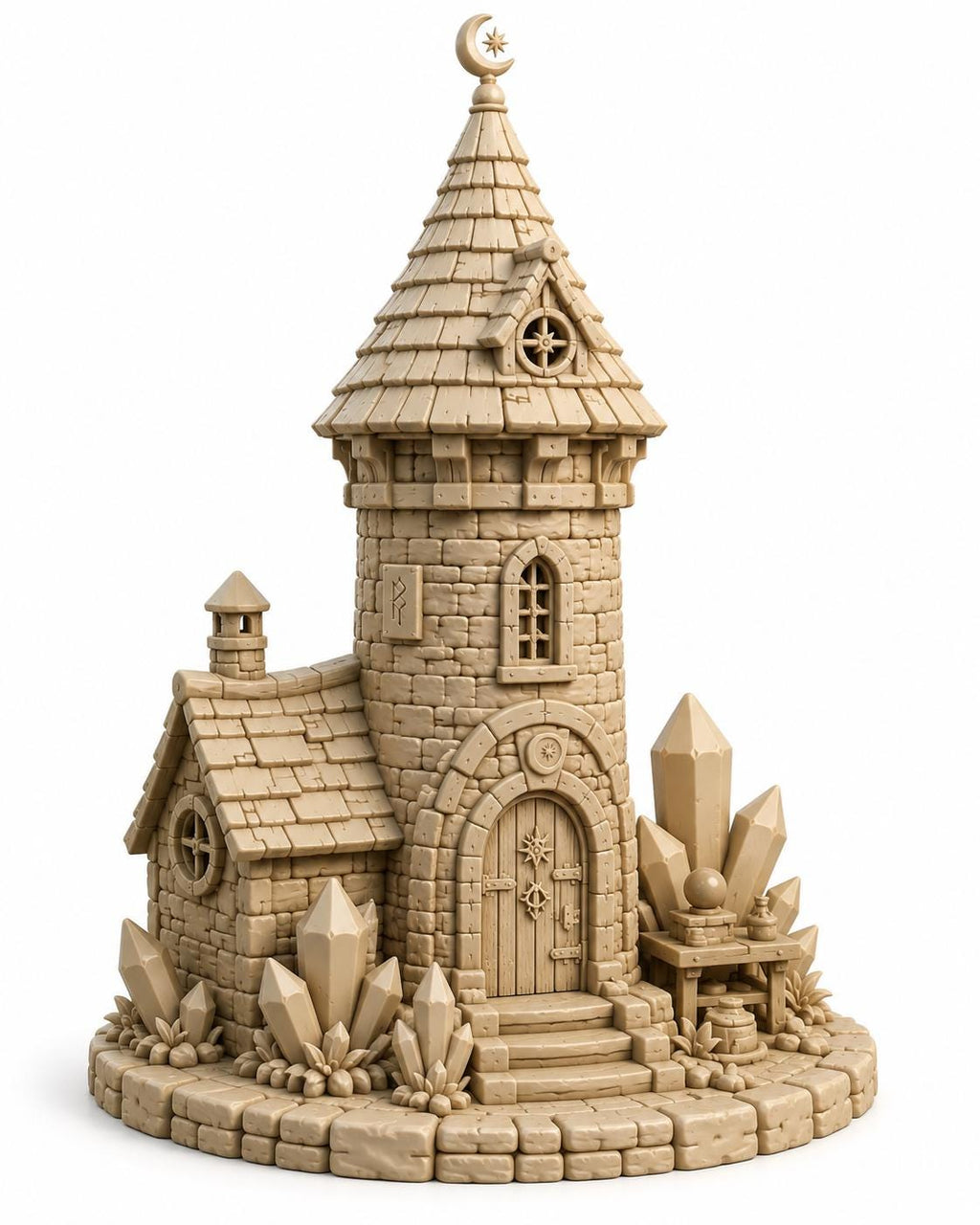 Wizard Village Terrain Set | Fantasy RPG Miniature Scenery, 32mm Scale — photo 8