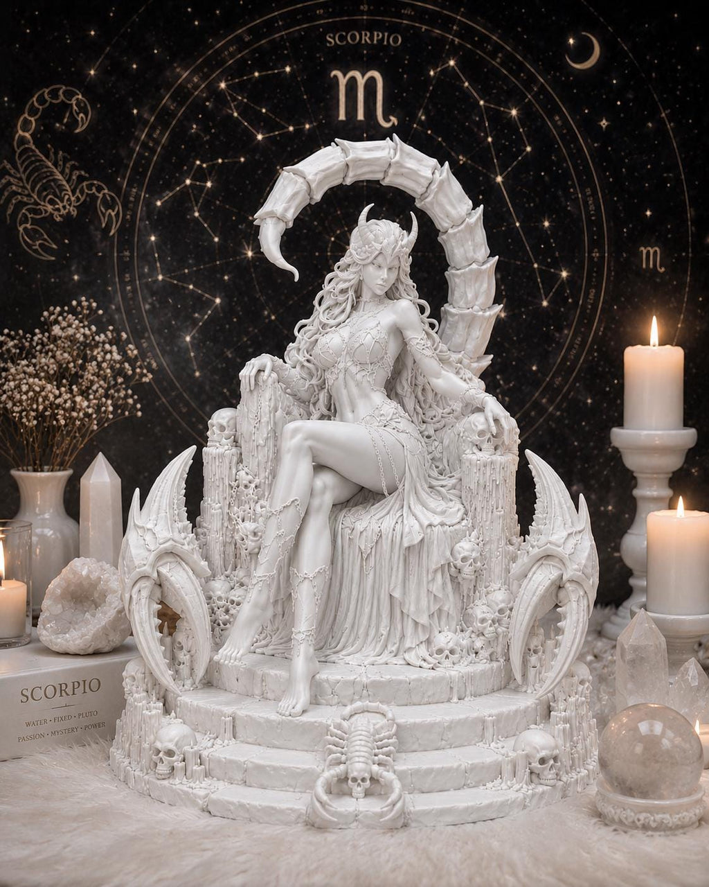 Scorpio Zodiac Statue – Dark Goddess Statue