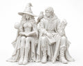 Wizard Couple Shelf Sitter, Fantasy Witch Wizard Figurine, Magic Library Decor — photo 4