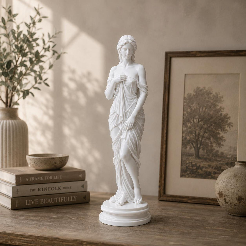 Aphrodite Venus Statue, Greek Goddess of Love, Classical Altar and Shelf Decor