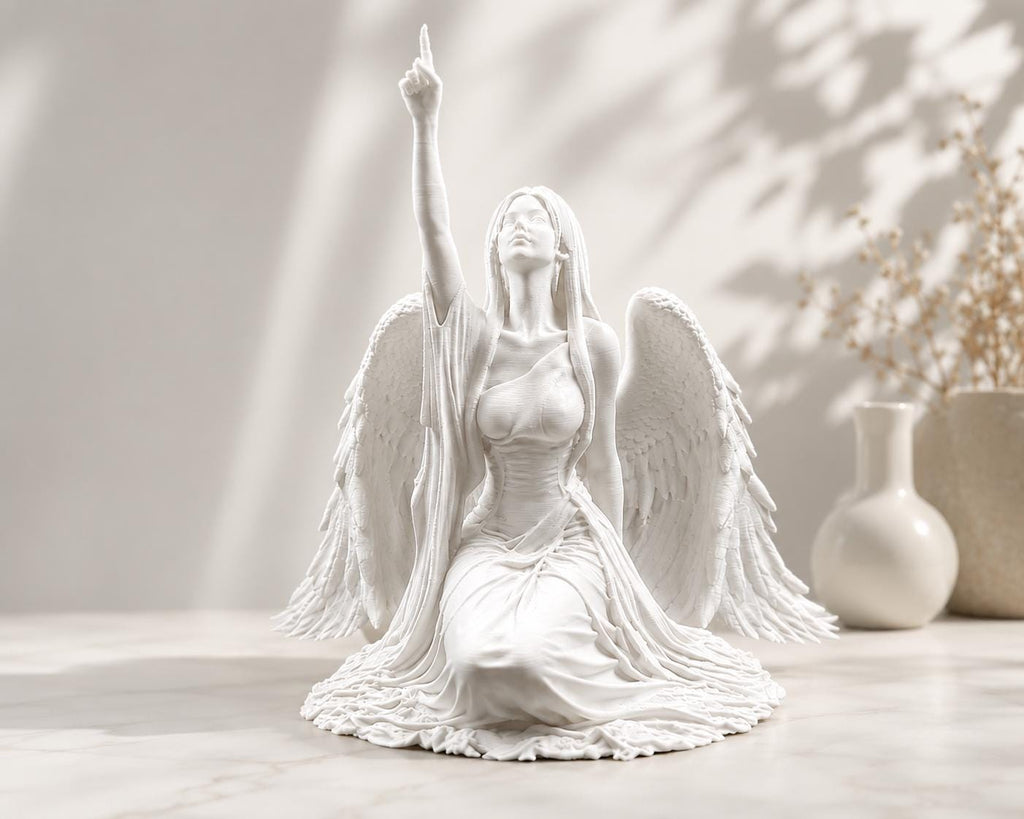 Celestial Angel Statue, Gothic Home Decor