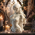 Elf Statue, Elven Goddess Sculpture, Fantasy Decor
