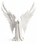 Dark Angel Statue, Gothic Winged Guardian Figurine — photo 4