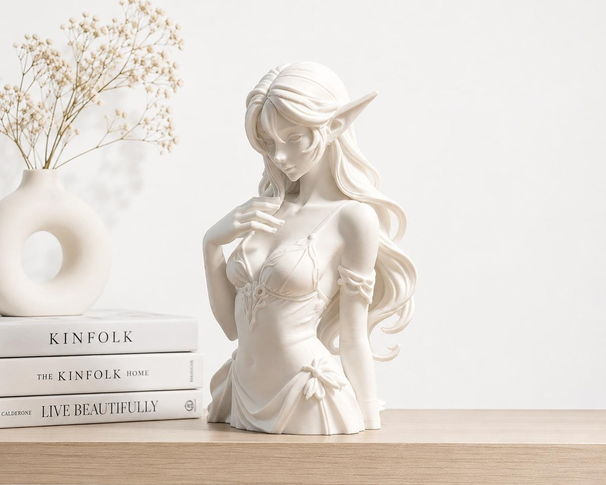 Elf Statue, Elven Goddess Sculpture, Fantasy Decor — photo 2