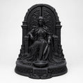 Hel Norse Goddess Statue, Underworld Throne Sculpture, Pagan Altar Decor — photo 3