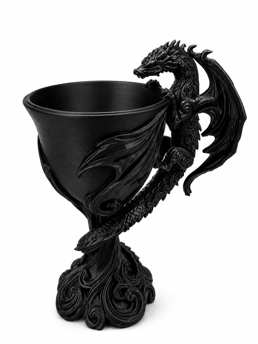 Dragon Dice Holder Goblet, Gothic Fantasy RPG Accessory — photo 6