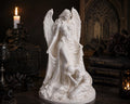 Female Angel Statue, Winged Goddess Sculpture, Divine Feminine Gothic Altar Decor