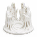 Ghost Tea Light Holder, 8 Inch Wailing Spirits Gothic Halloween Decor — photo 3