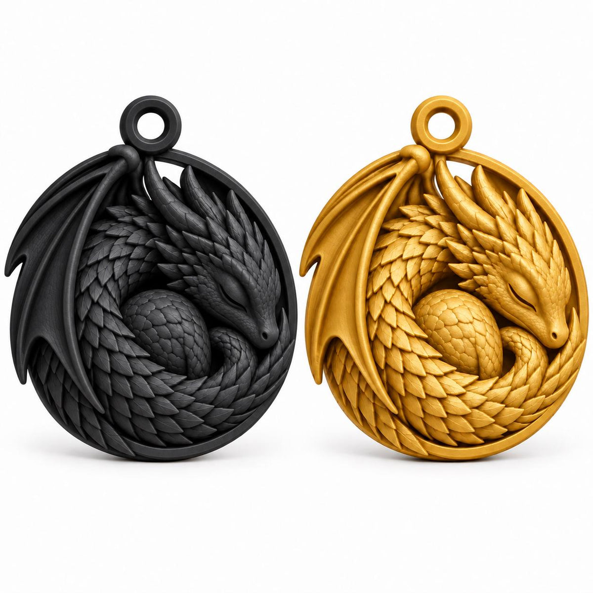 Sleeping Dragon Christmas Ornament, Fantasy Tree Decoration, Dragon Lover Gift — photo 10