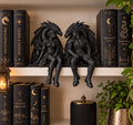 Violet & Xaden Dragon Rider Bookends, Romantasy Shelf Decor