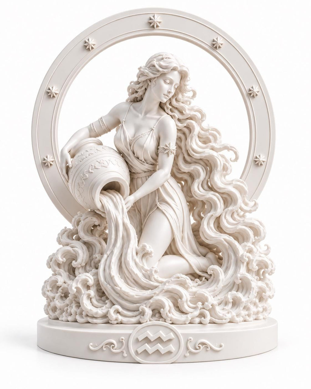 Aquarius Zodiac Sculpture, Centaur Archer Statue — photo 4