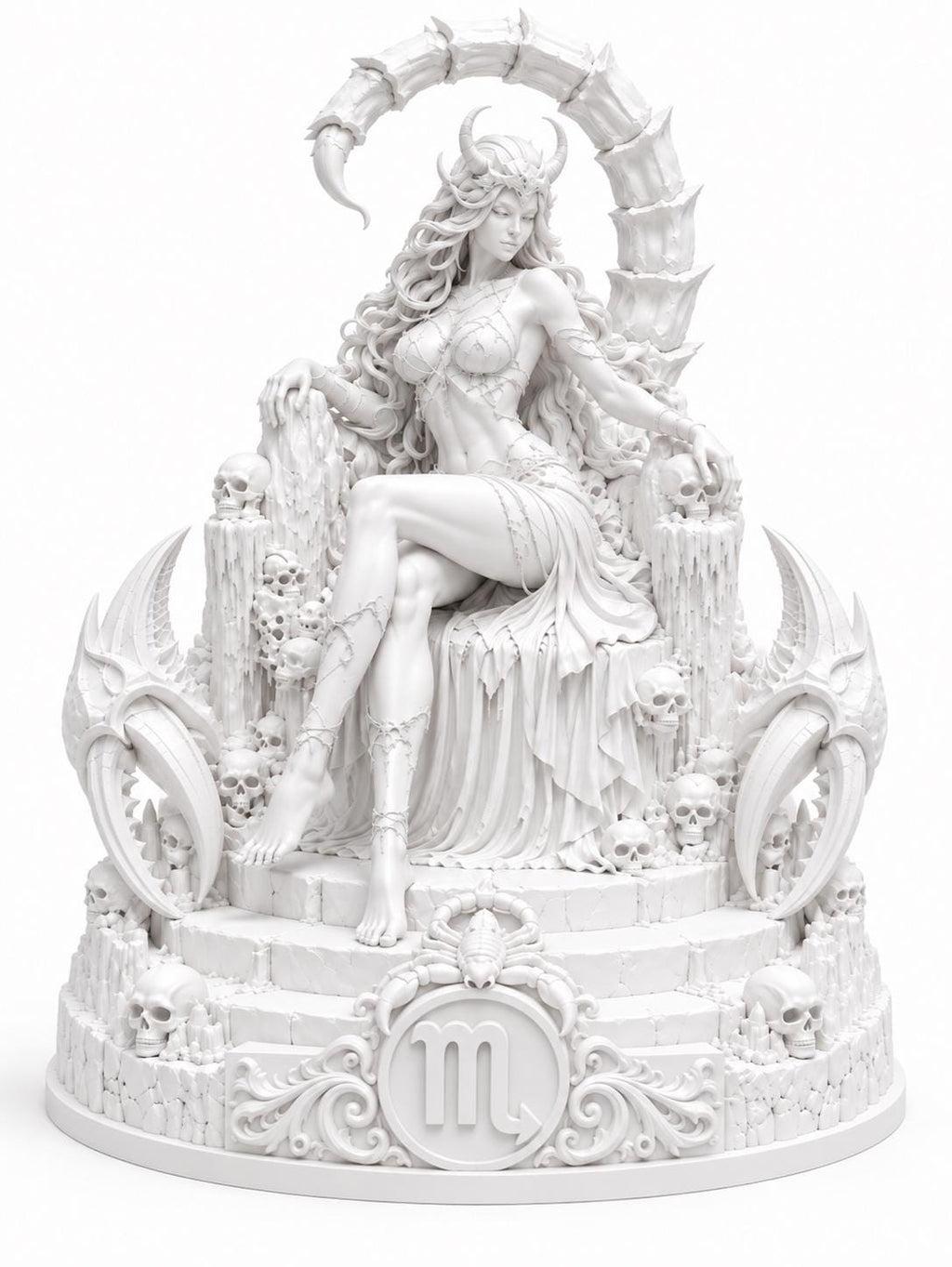 Scorpio Zodiac Statue – Dark Goddess Statue — photo 4
