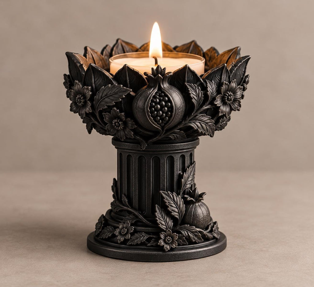 Persephone Altar Set, Greek Goddess Statue, Offering Bowl & Tray, Pagan Altar Decor — photo 6