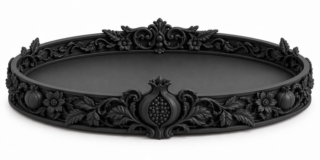Persephone Altar Set, Greek Goddess Statue, Offering Bowl & Tray, Pagan Altar Decor — photo 7