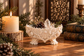Yule Offering Bowl – Winter Solstice Triple Moon Altar Dish