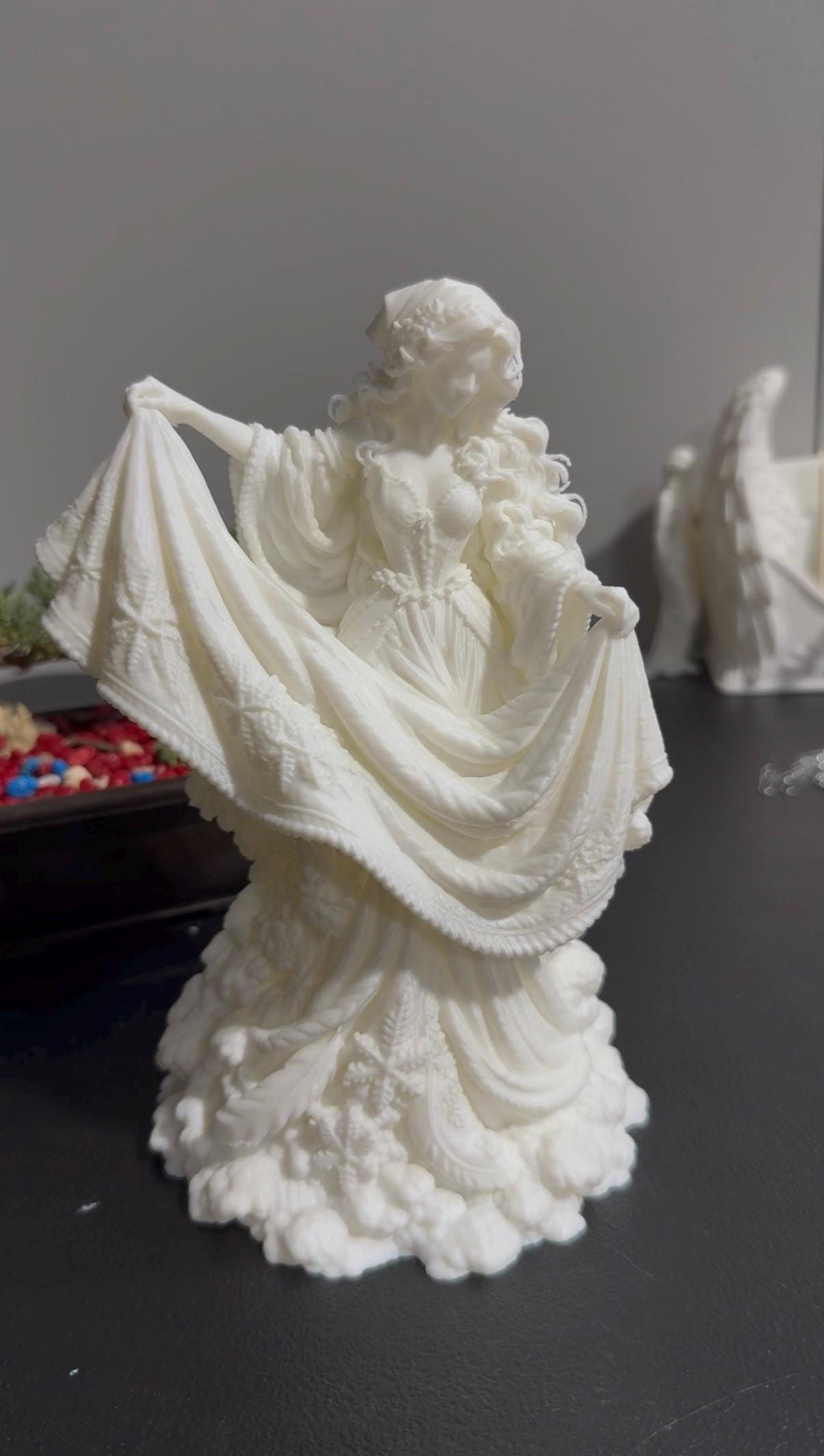 Winter Goddess Statue, Frau Holle, Yule Altar and Winter Solstice Decor — photo 4